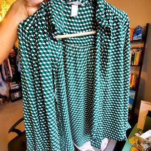 Patterned Blouse